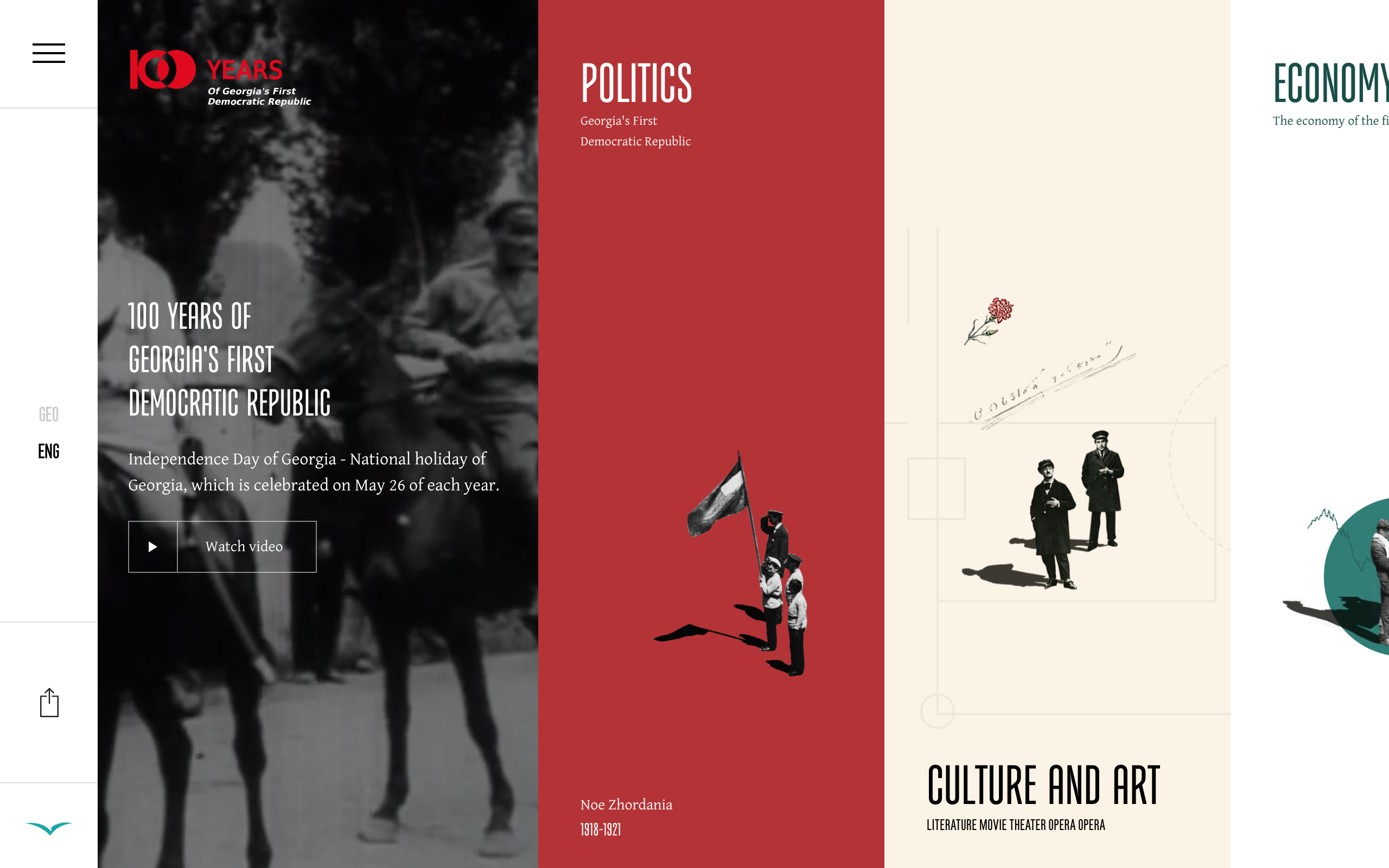100 Years of Georgia’s First Democratic Republic