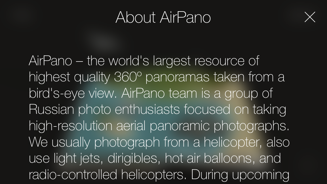 AirPano Travel Book About