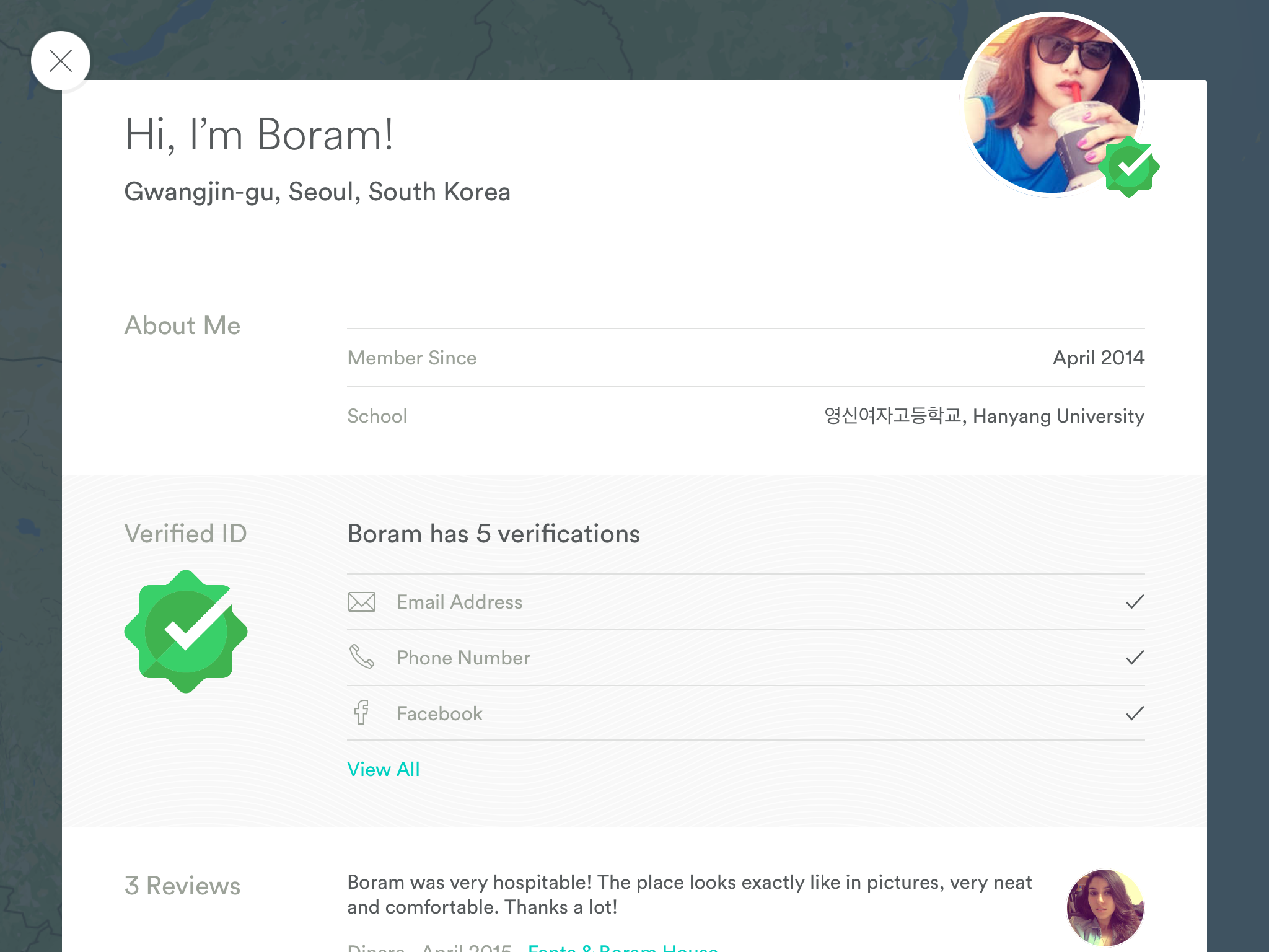 Airbnb Profile 2