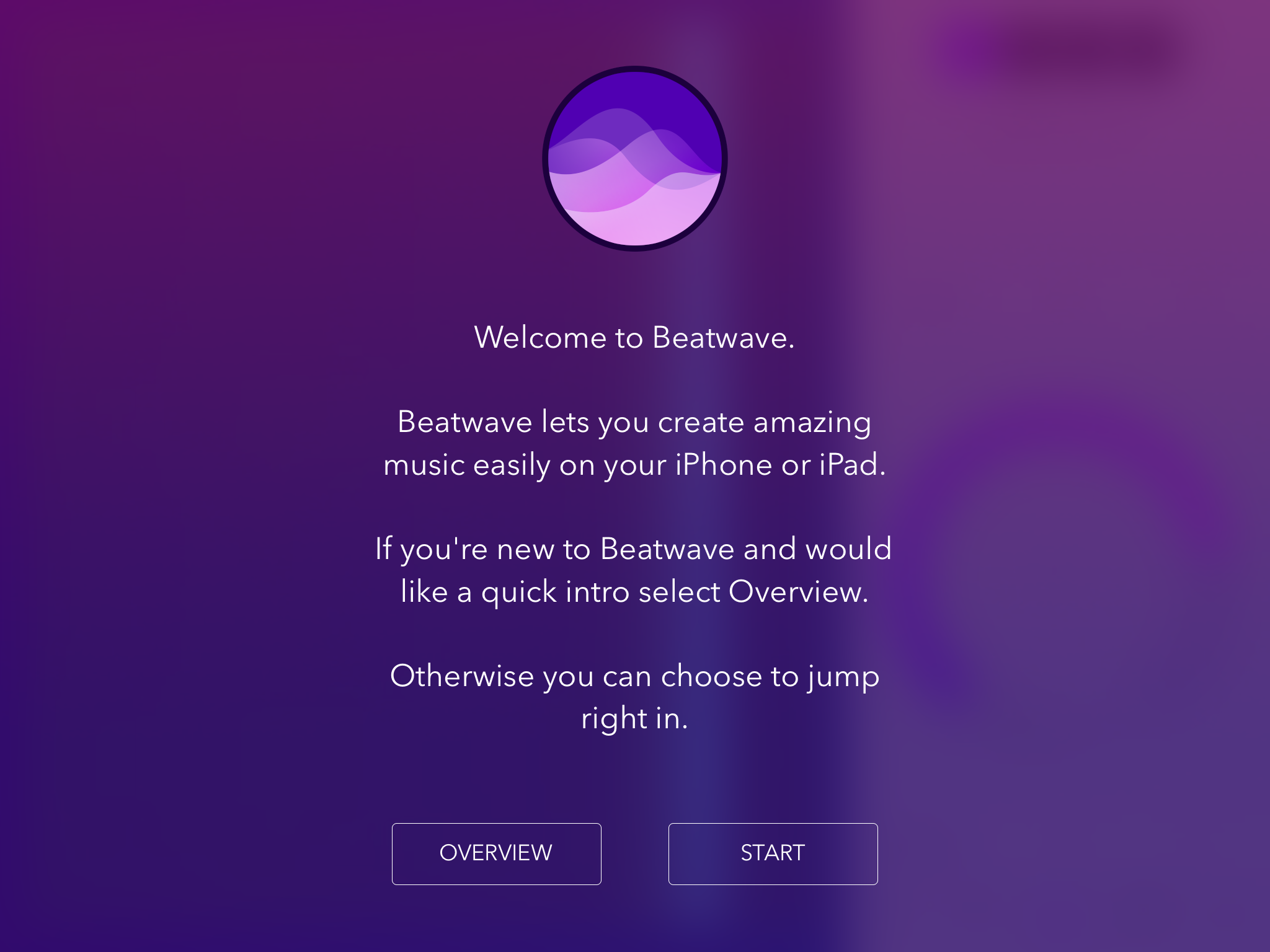 Beatwave Welcome