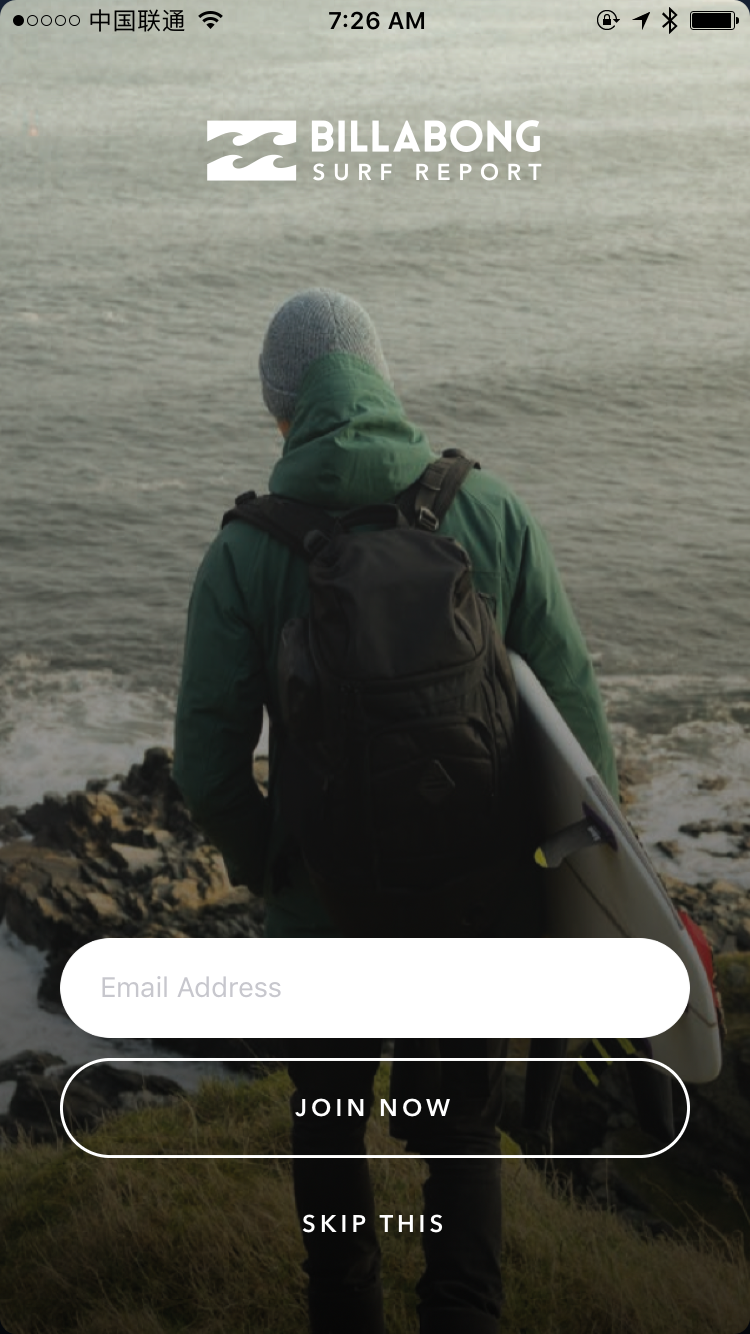 Billabong Surf Report Login
