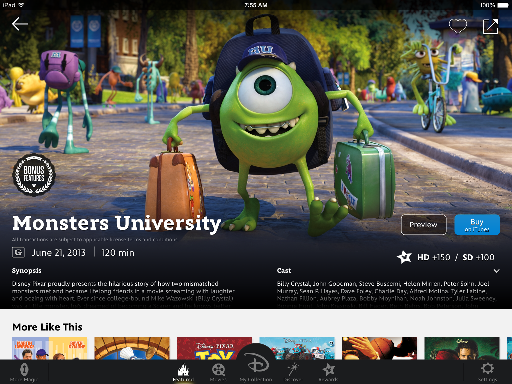 DisneyMovies Content