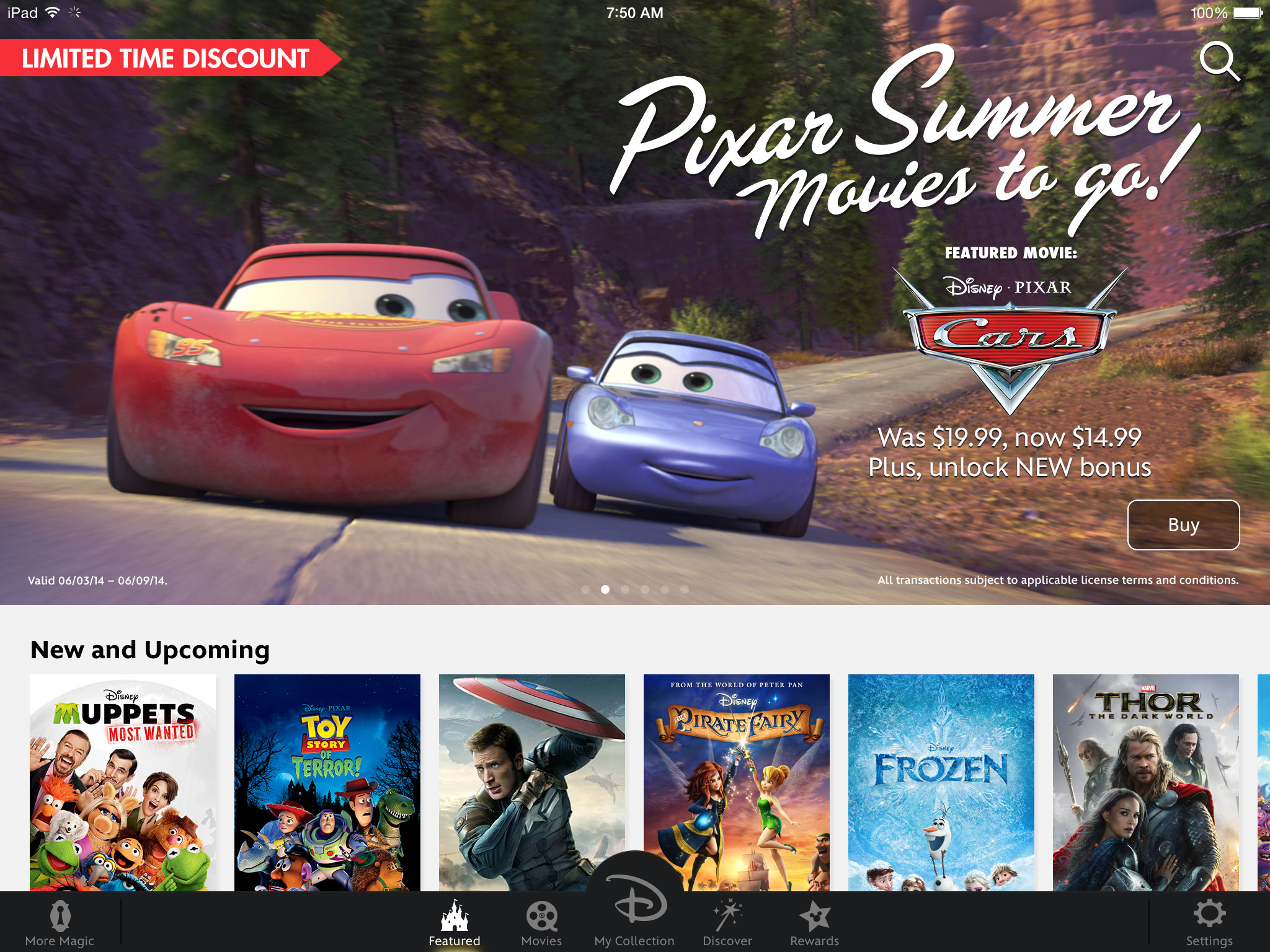 DisneyMovies Home