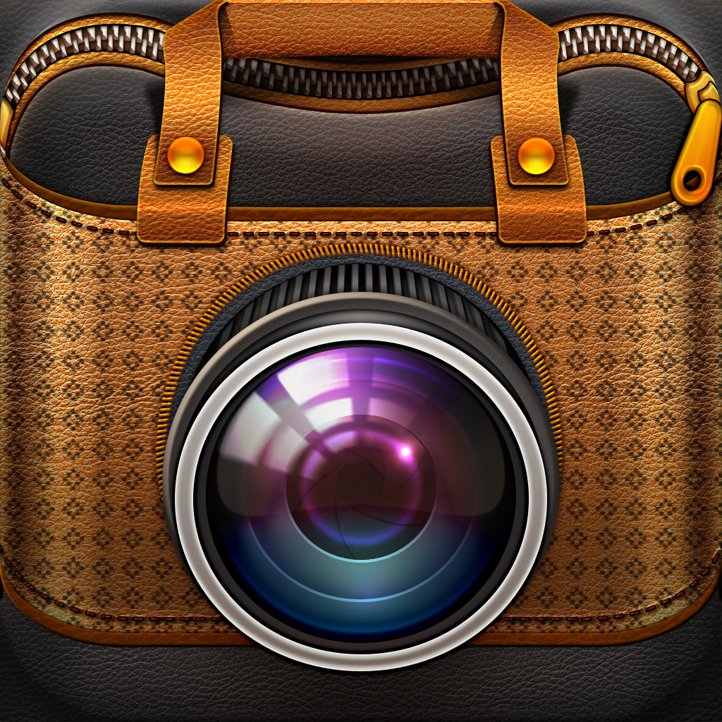 Do You Like It? app icon with a brown skeuomorphism squircle design featuring a vintage camera.