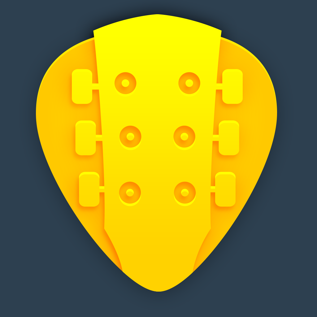 DoubleTune app icon with a yellow soft 3D shield design featuring a shield.