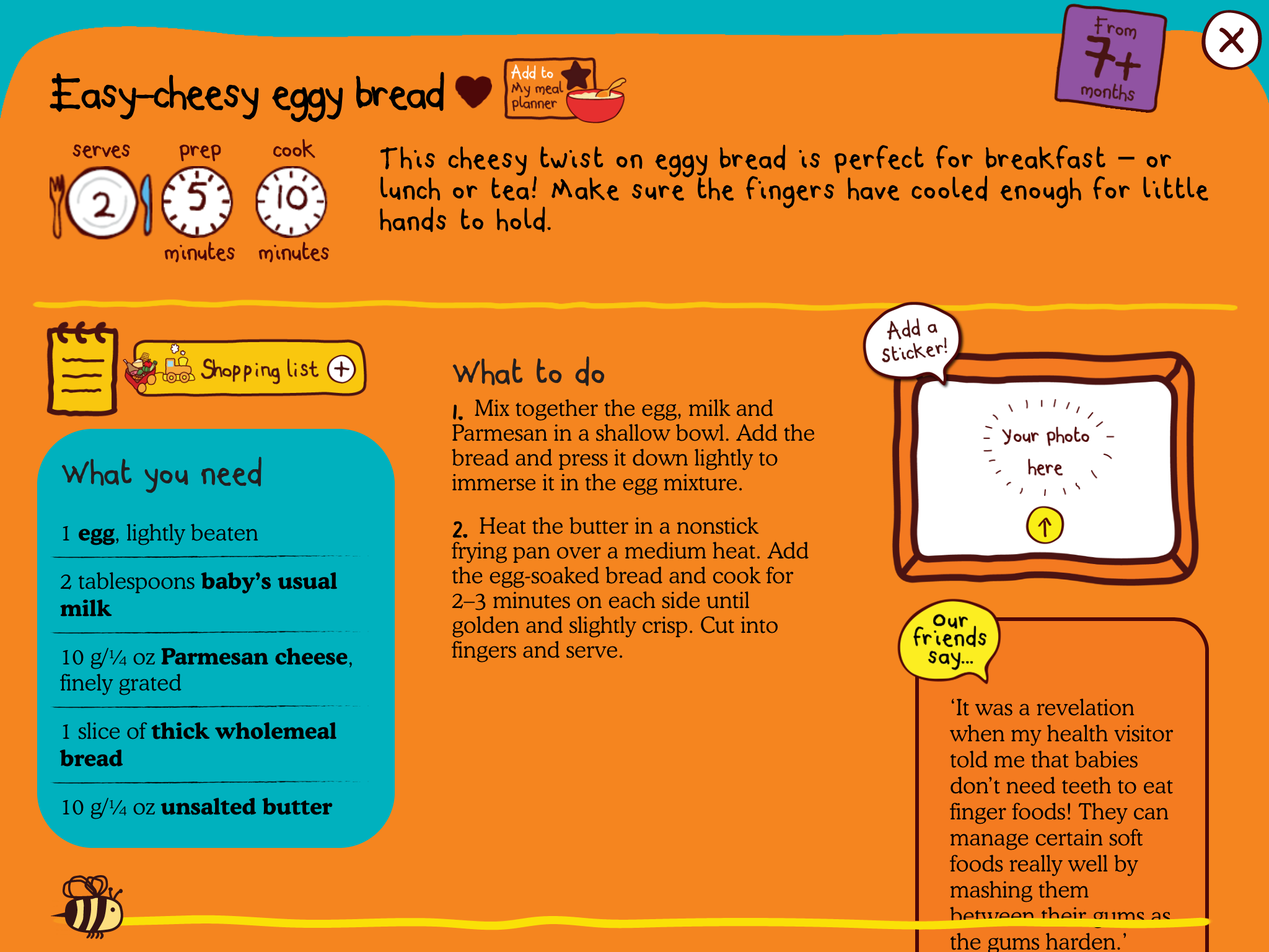 Ella’s Kitchen First Foods Content 3