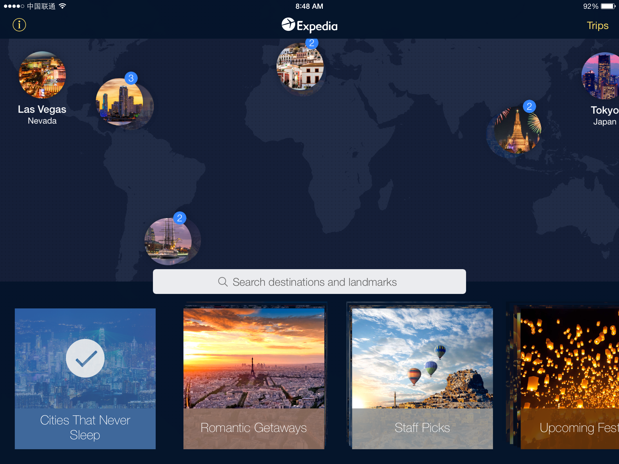 Expedia Home