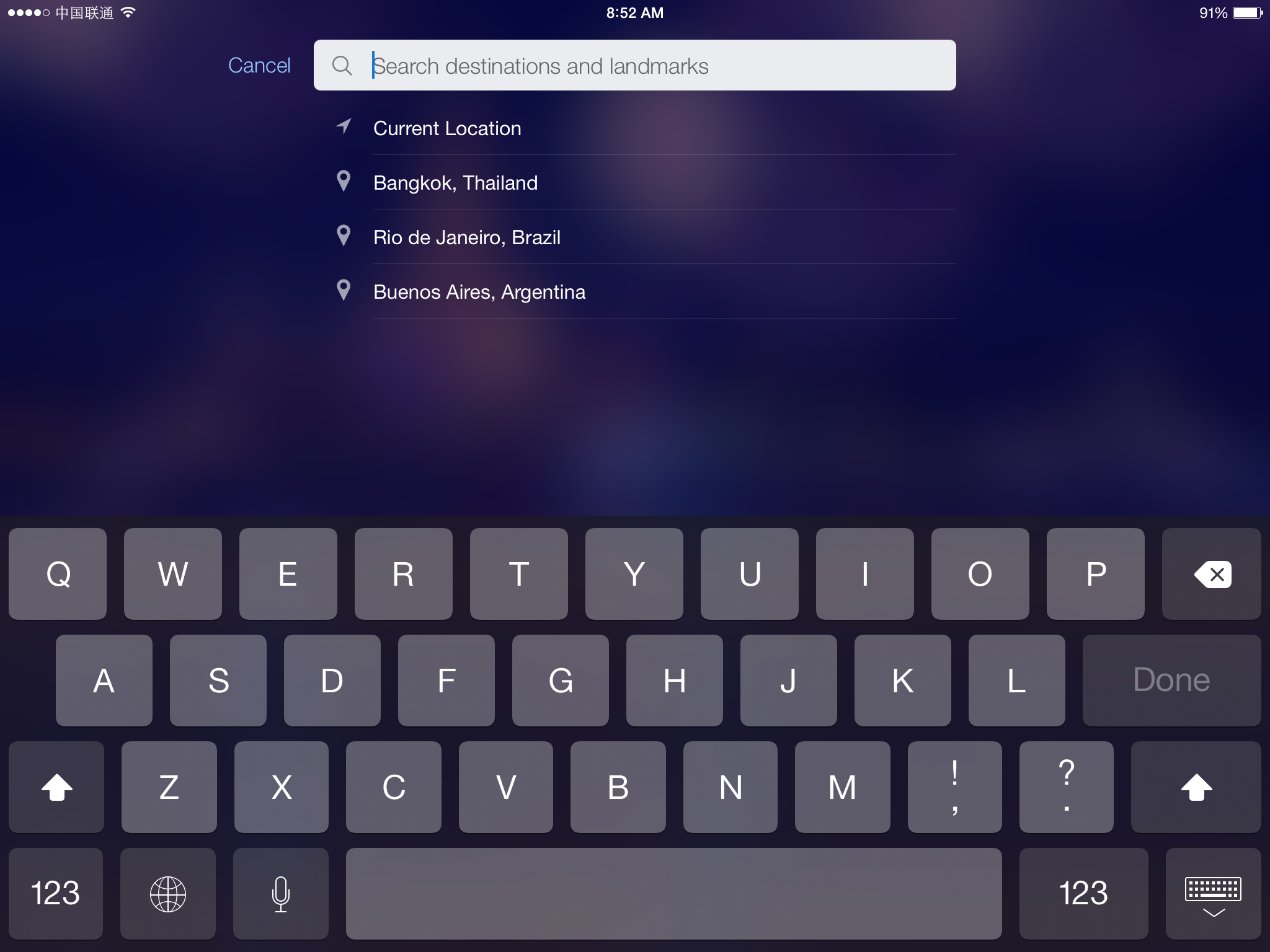 Expedia Search