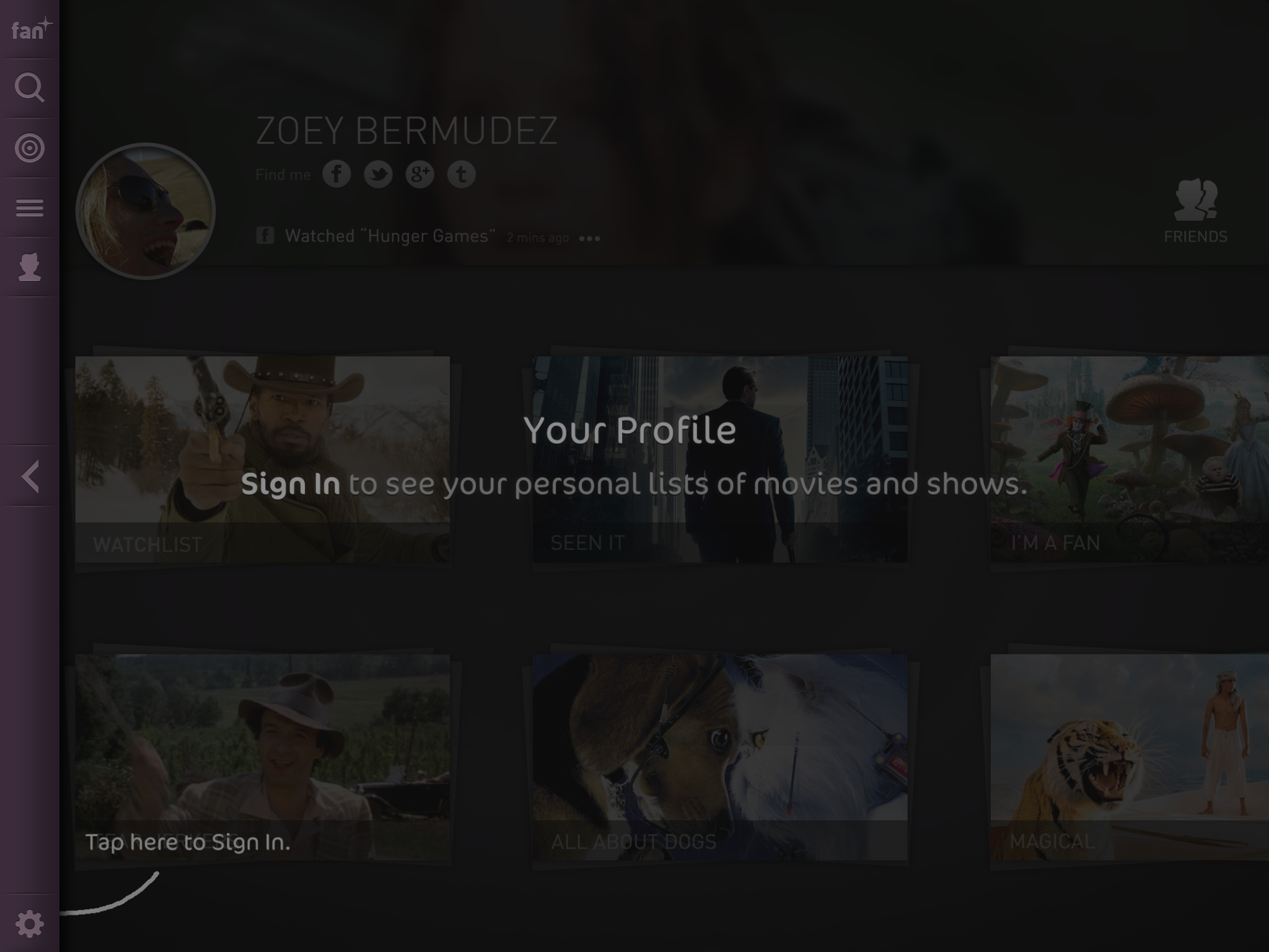 Fan TV Profiles