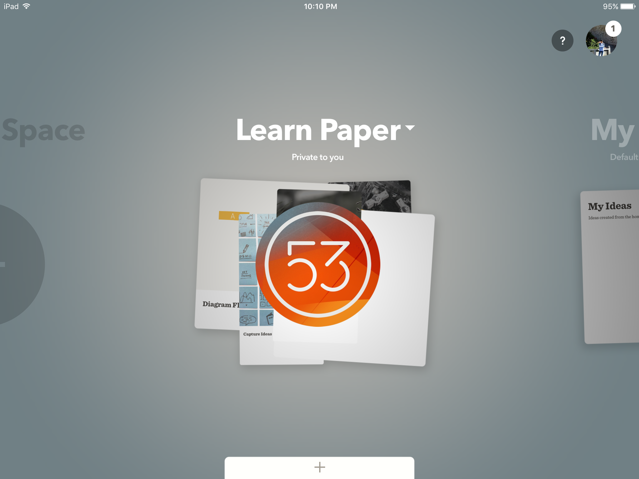 FiftyThree Paper Home