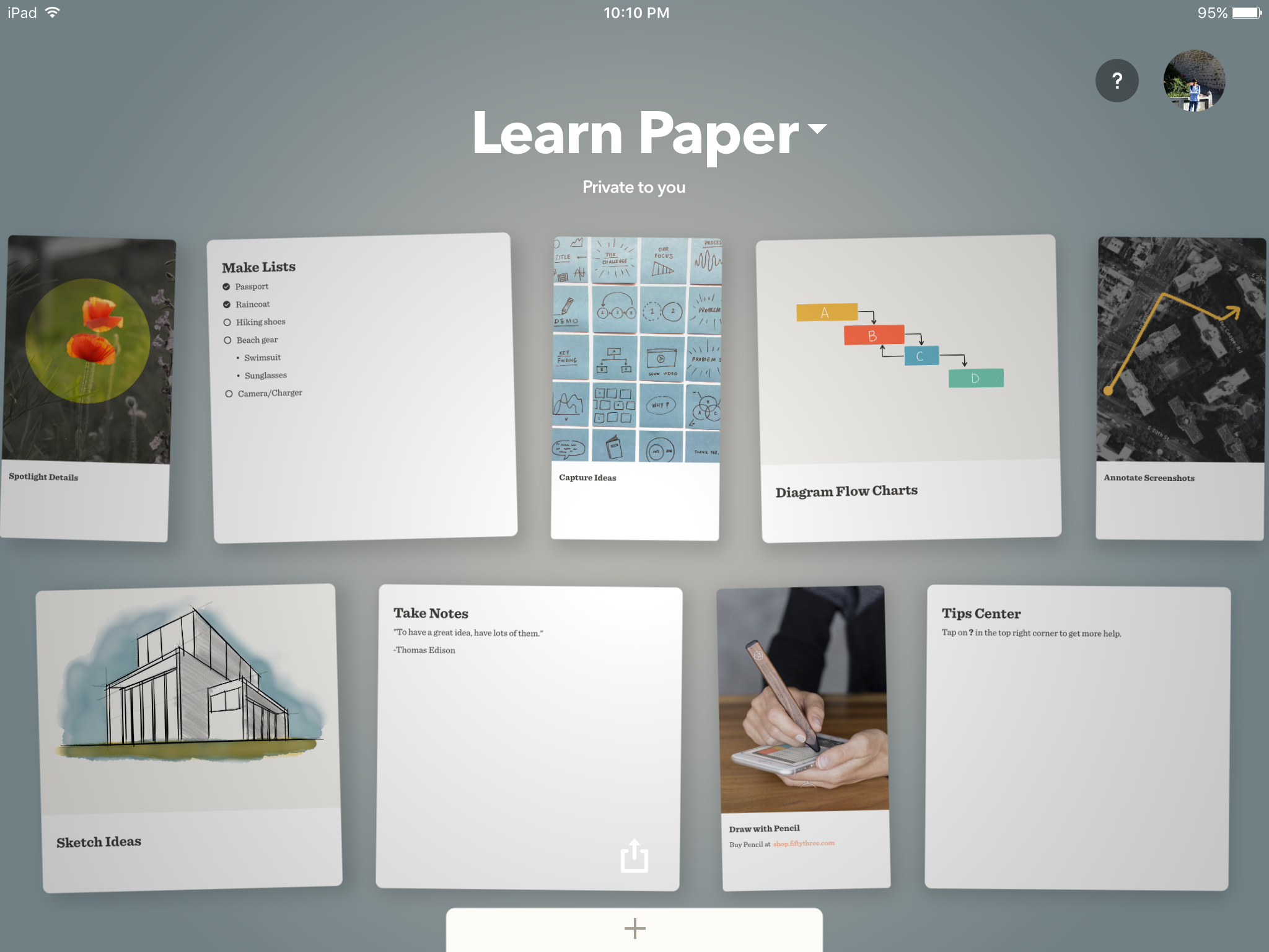 FiftyThree Paper List
