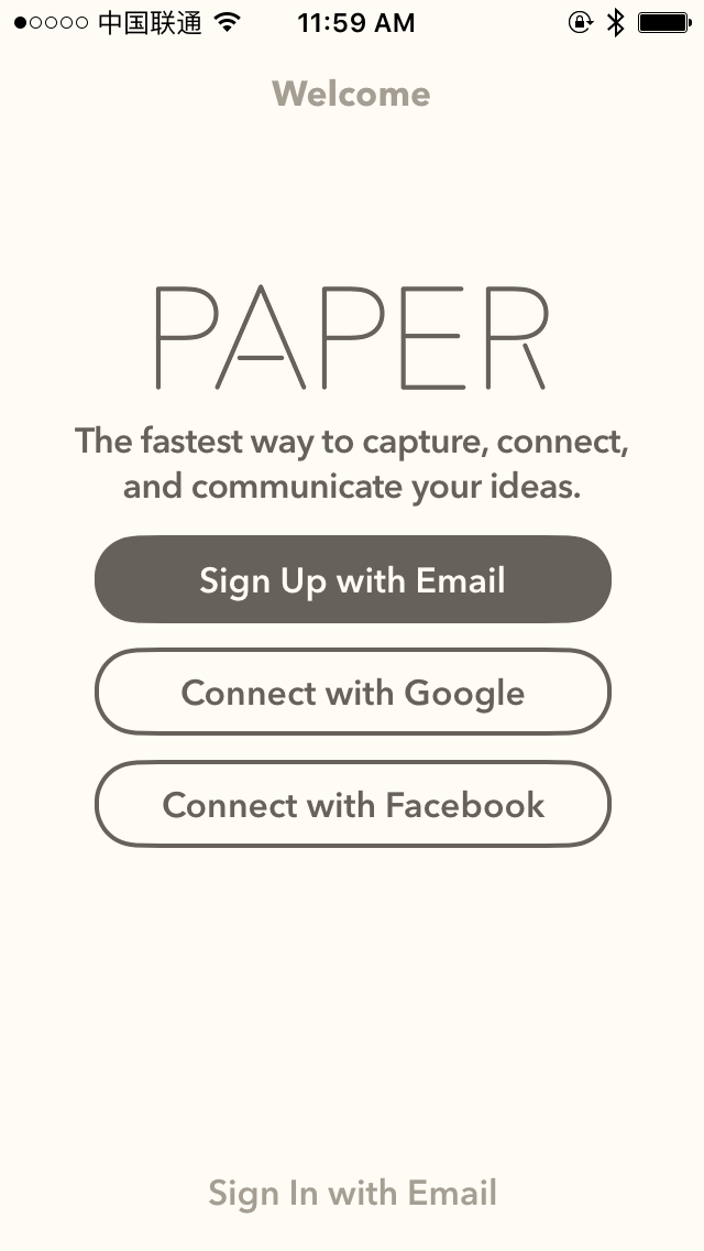 FiftyThree Paper Login