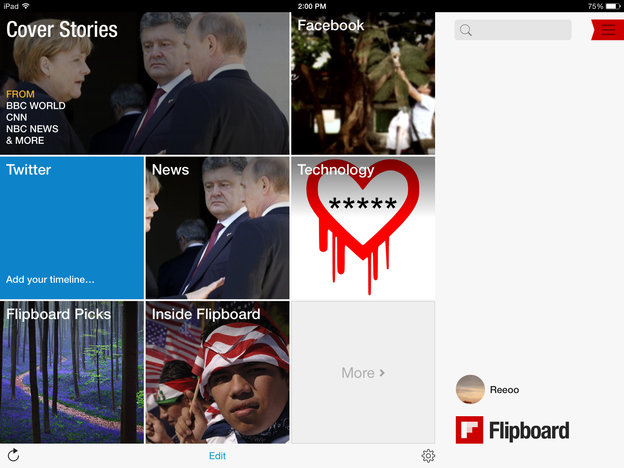 Flipboard Filpboard Home