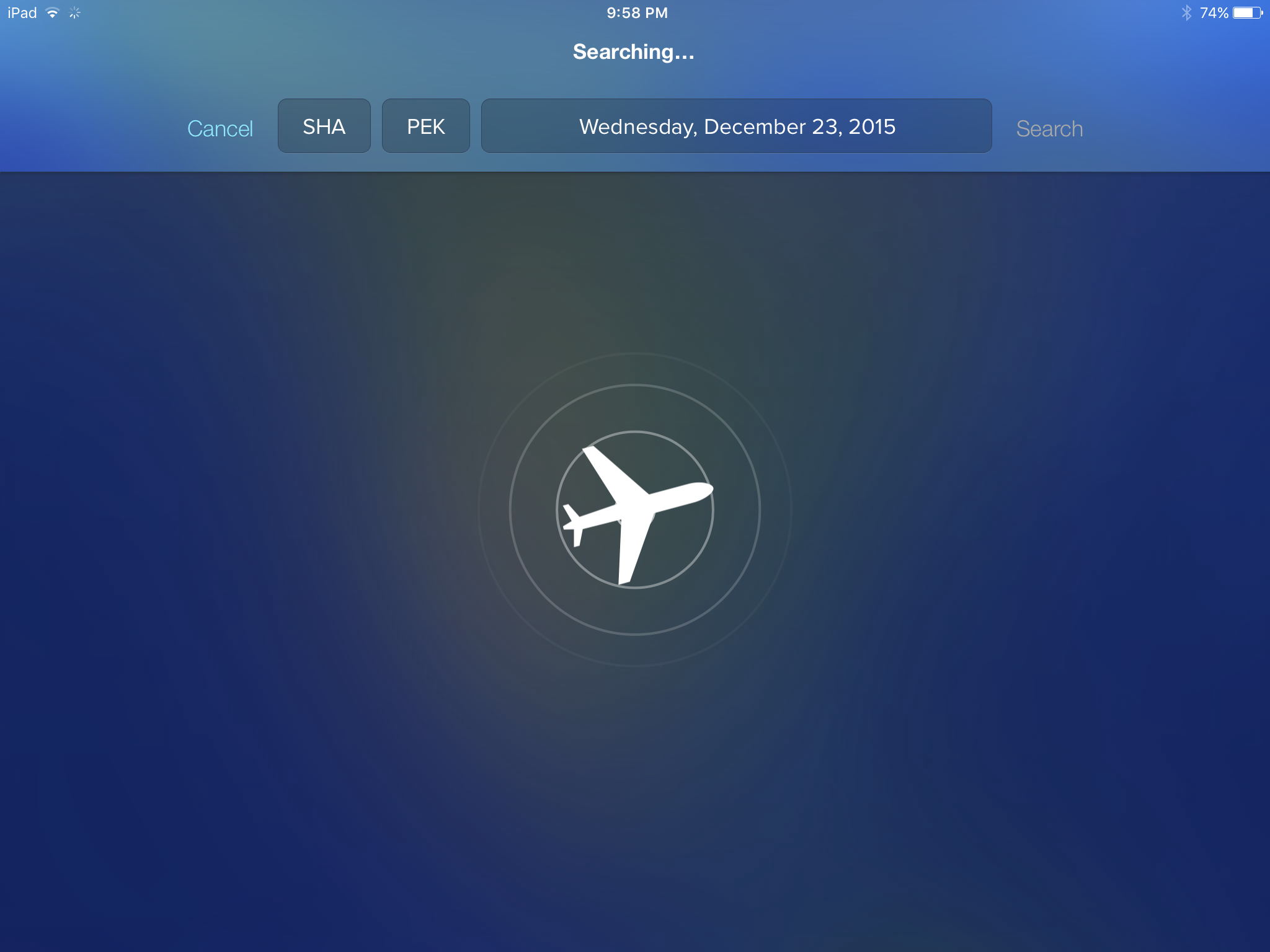FlightTrack 5 Loading