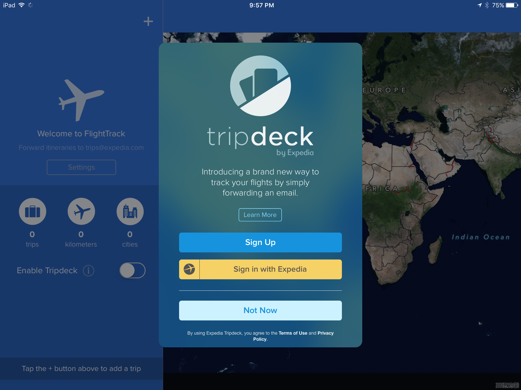 FlightTrack 5 Login
