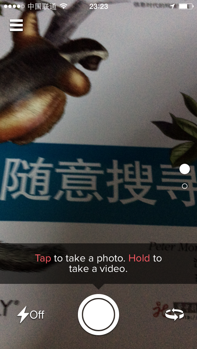 Fling Camera