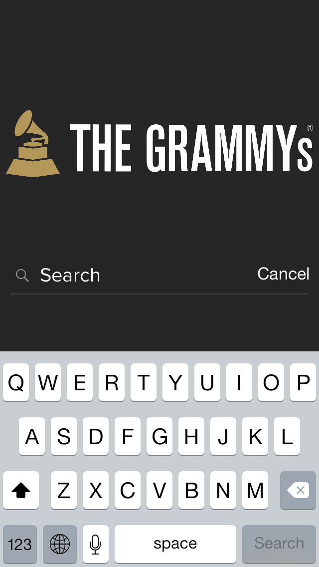 Grammys Search