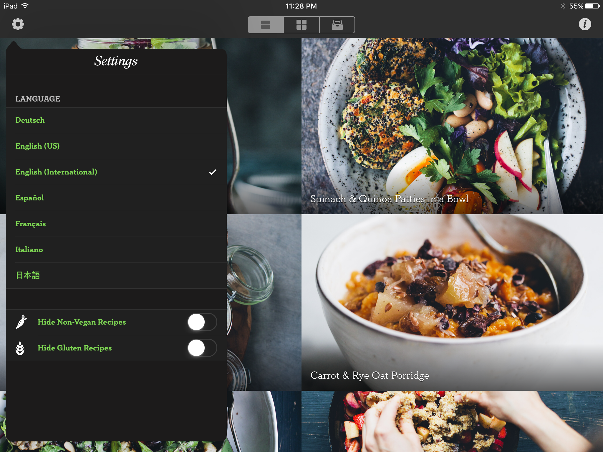 Green Kitchen Setting