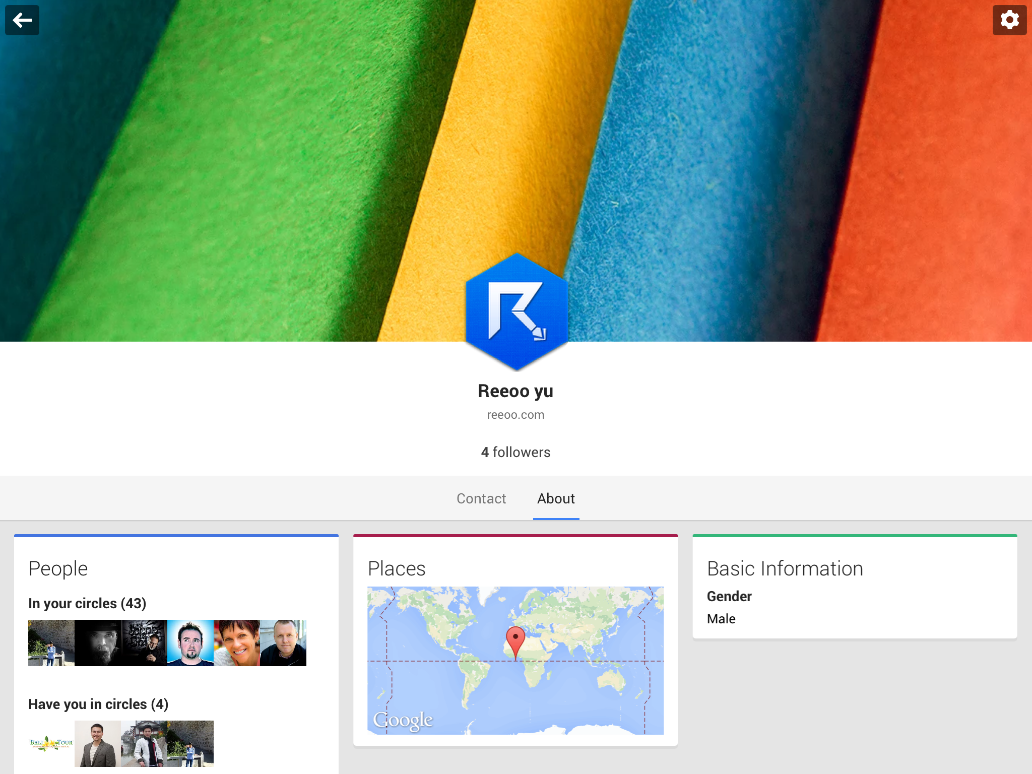 Hangouts Profiles
