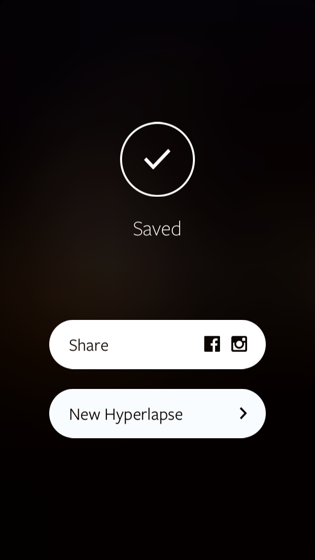 Hyperlapse End