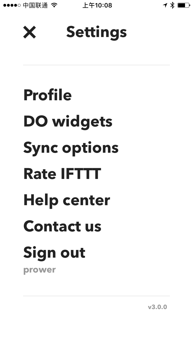 IFTTT 2 Setting