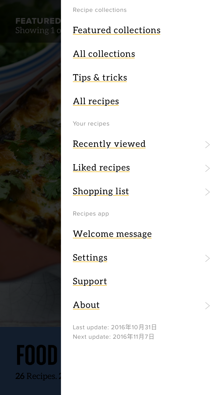 Jamie Oliver’s Recipes Sidebar