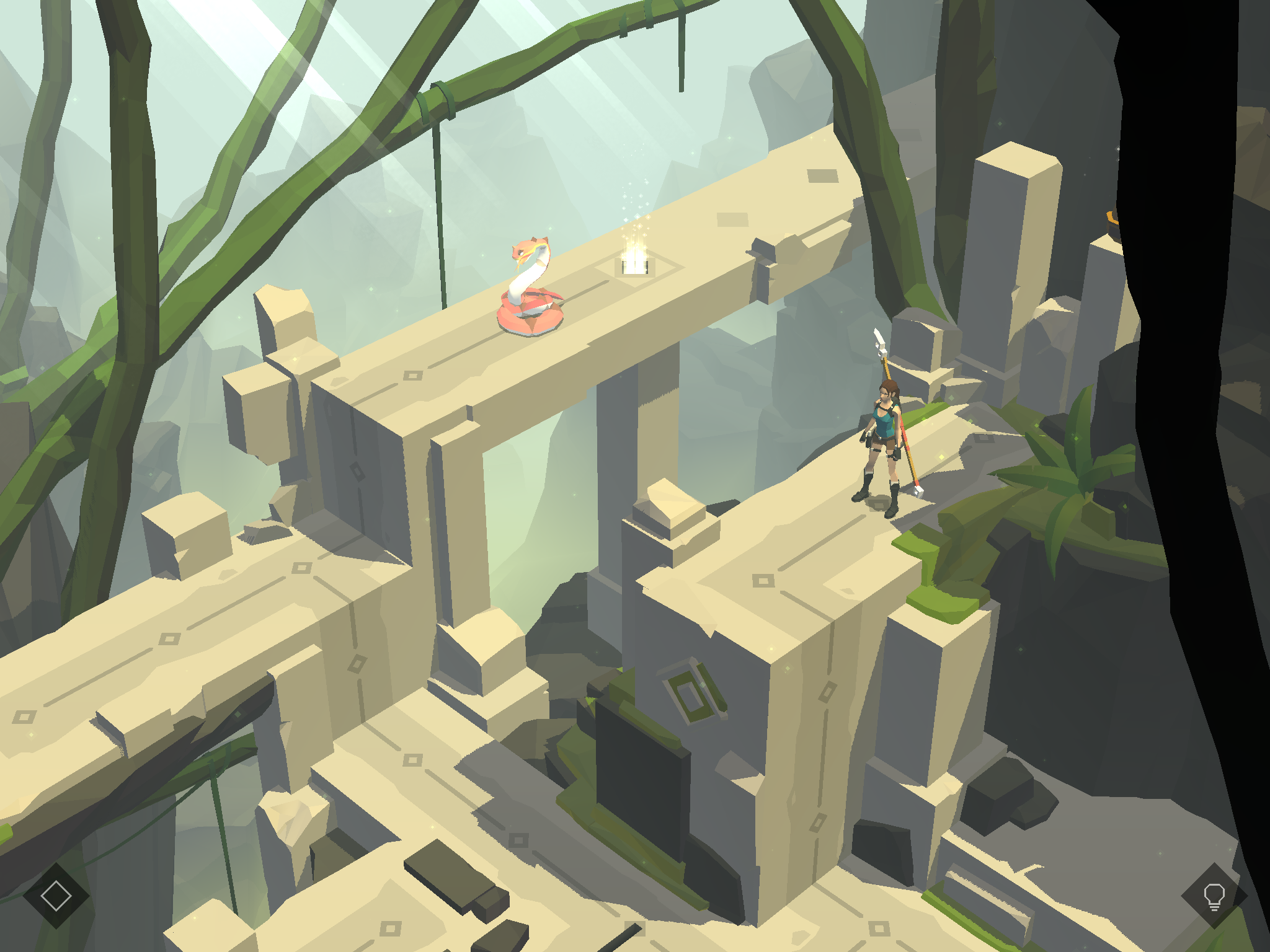 Lara Croft GO Content