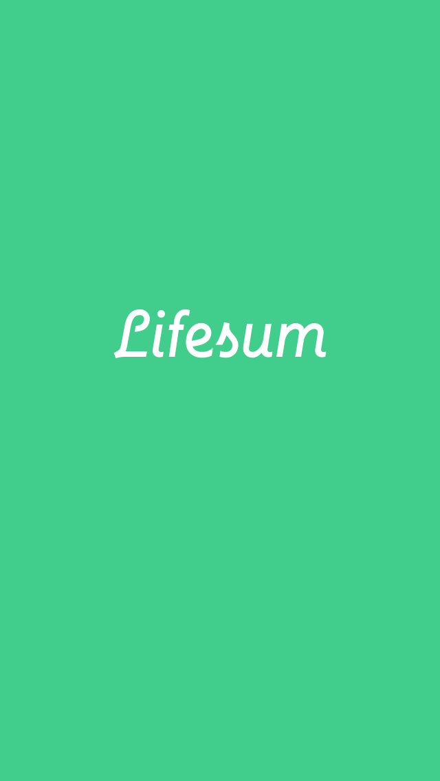 Lifesum Splash