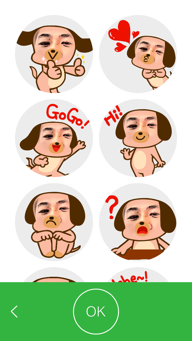 Line Selfie Sticker Line Selfie List