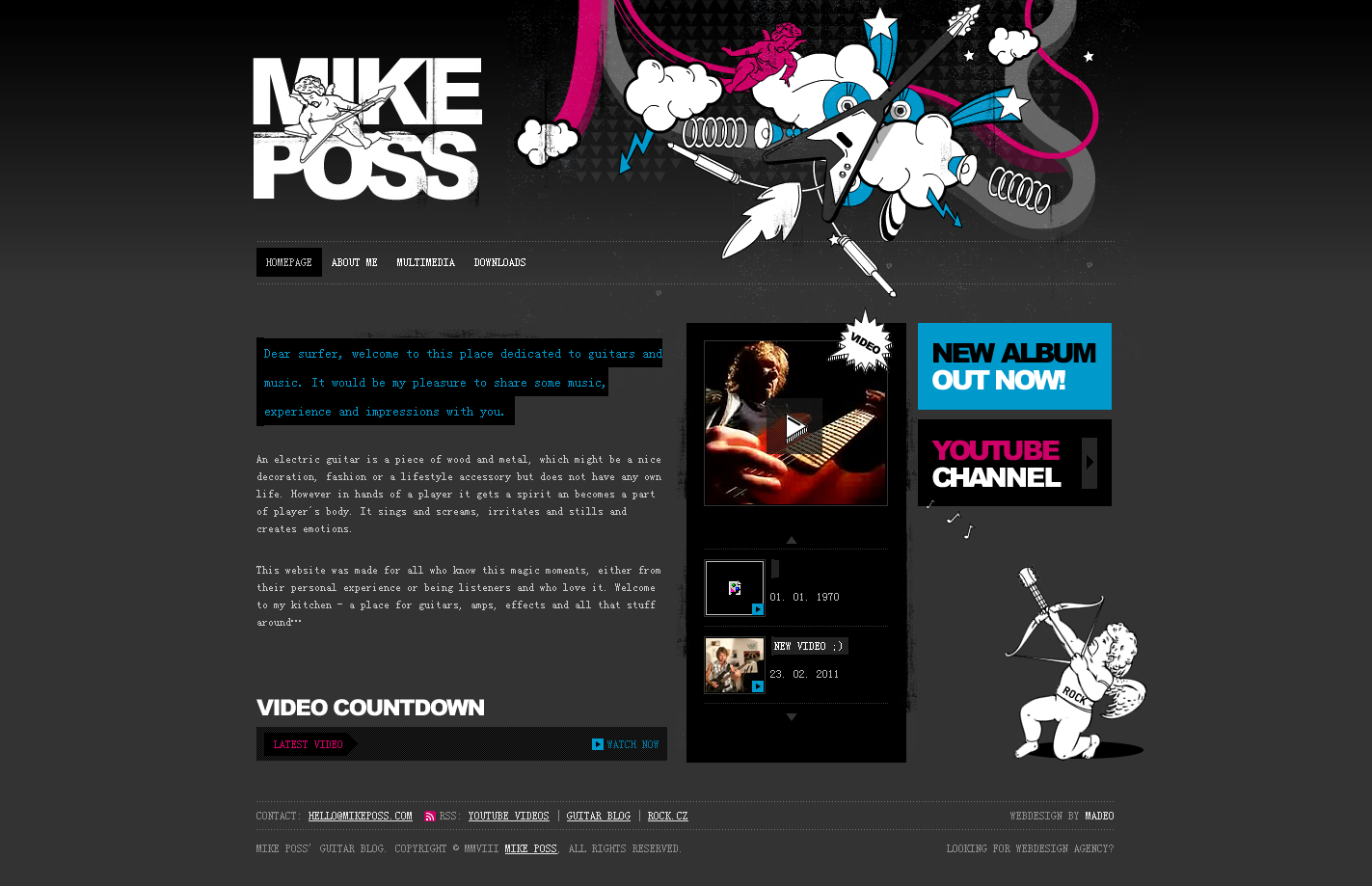 Mike Poss’ Rock Guitar Blog