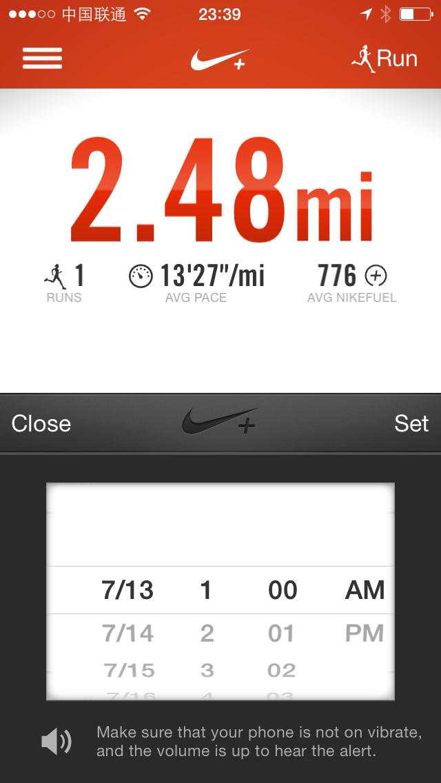 Nike+ Running Choose