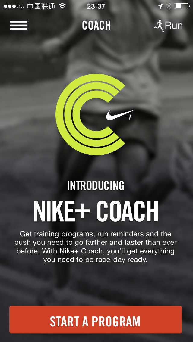 Nike+ Running Coach