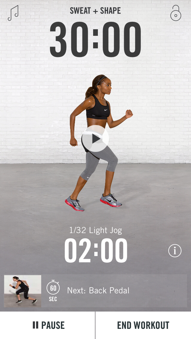 Nike+ Training Club Content