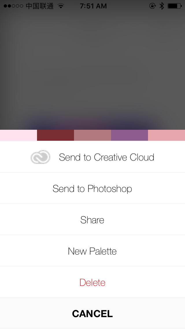 PANTONE Studio Menu 2