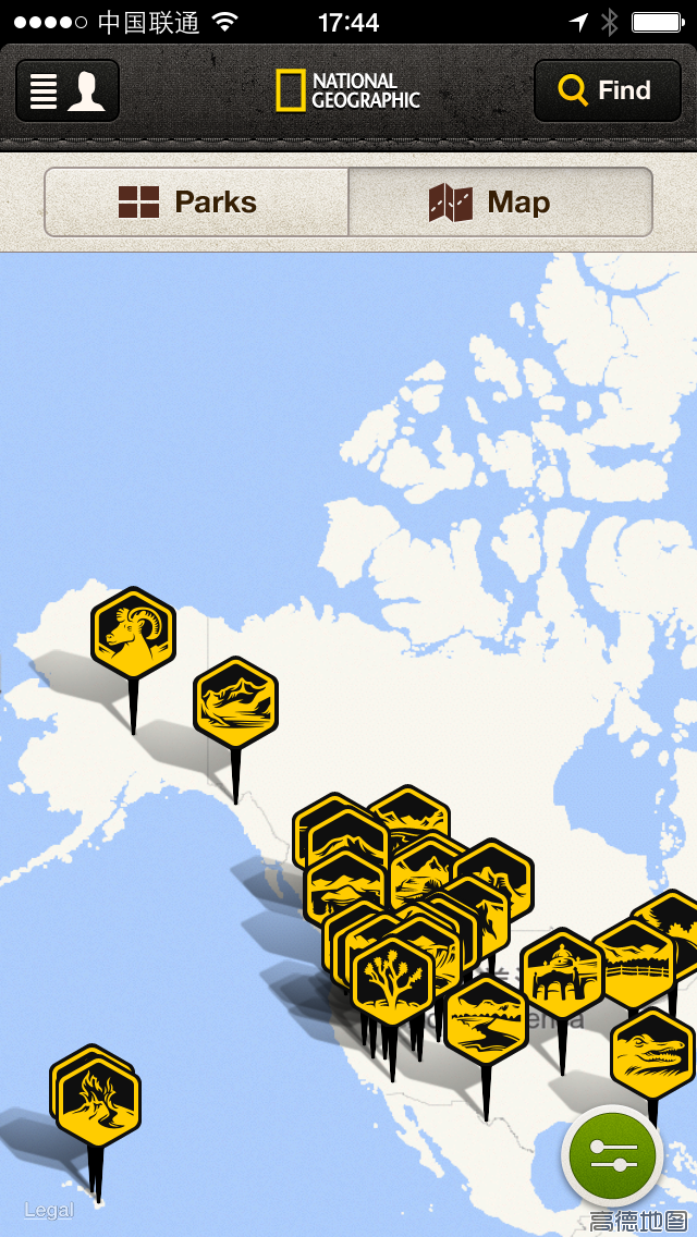 Park Guides Map