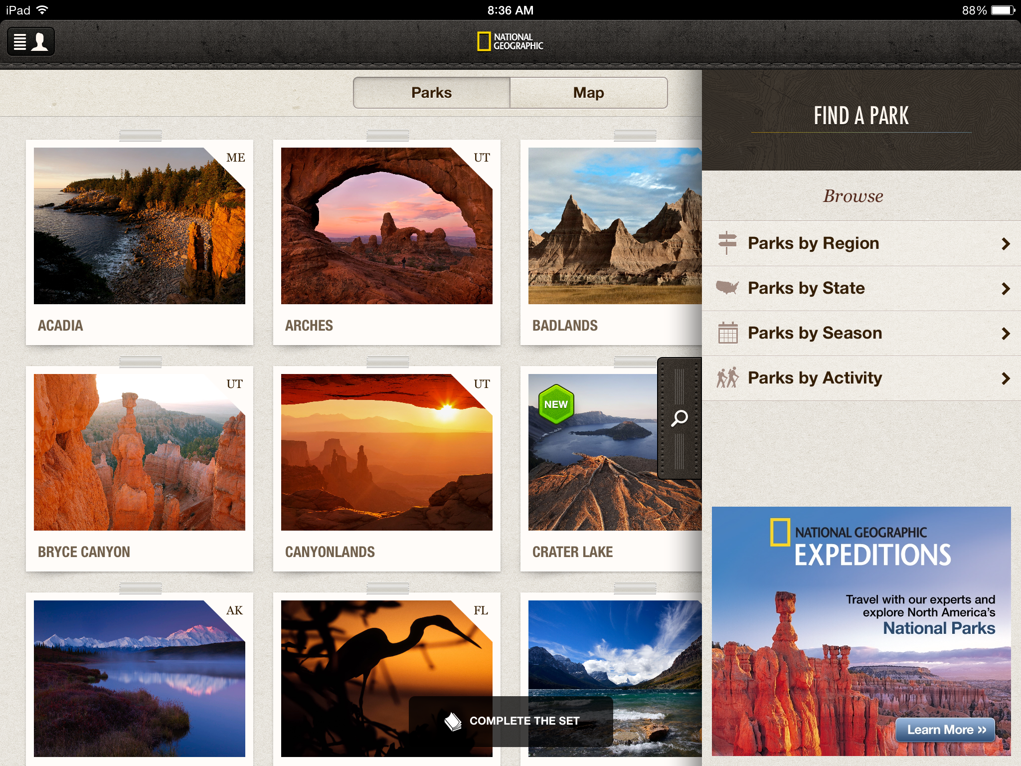 Park Guides Search