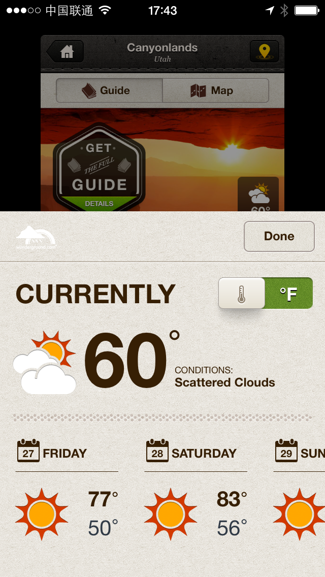 Park Guides Weather