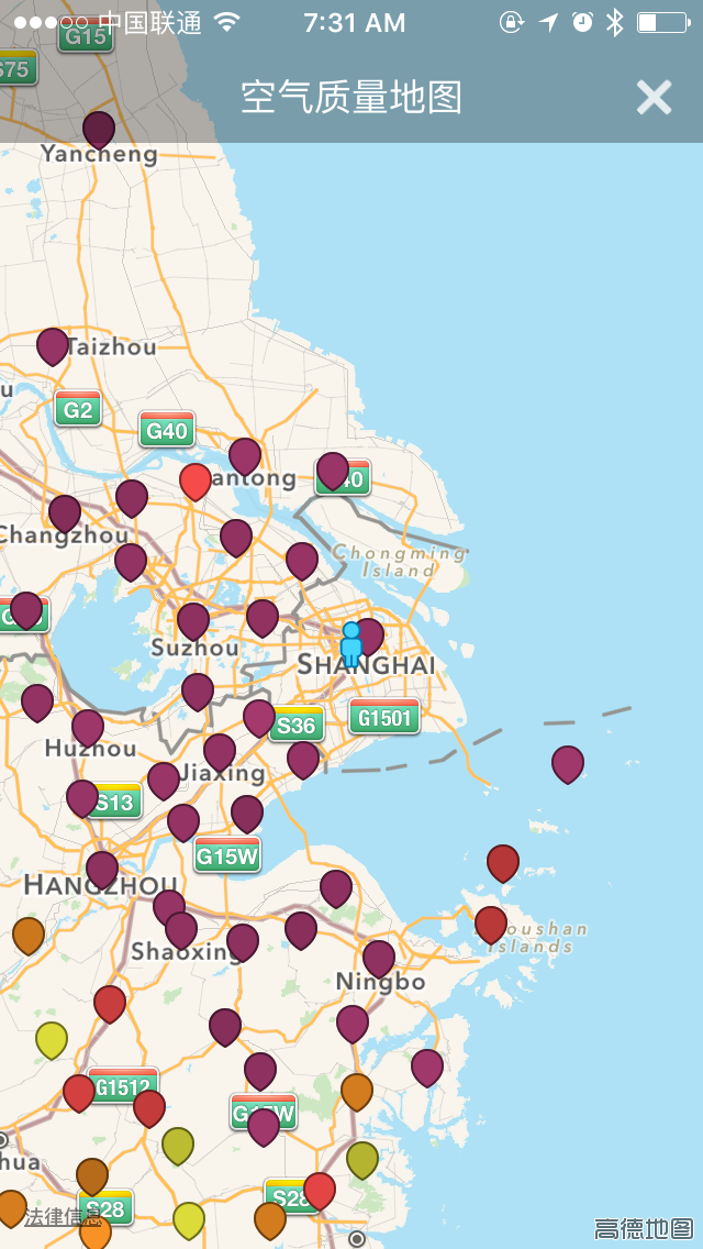 PureSky Map