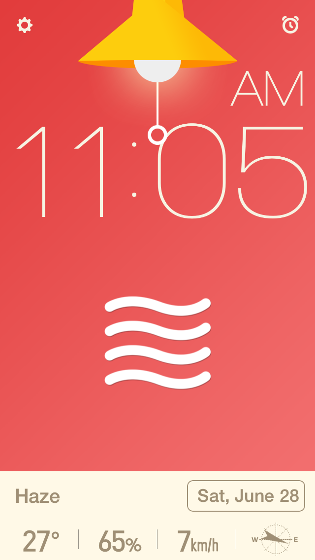 Red Clock Swich