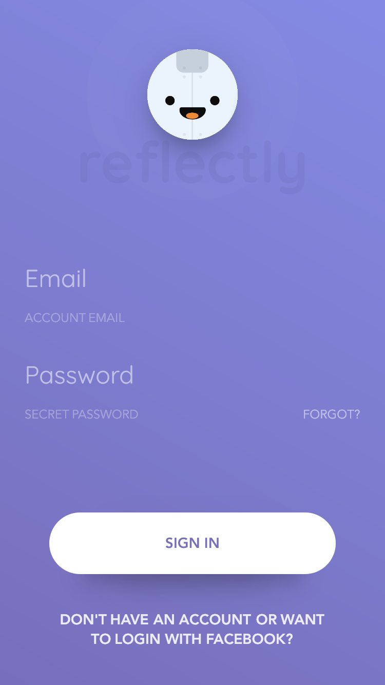 Reflectly Login