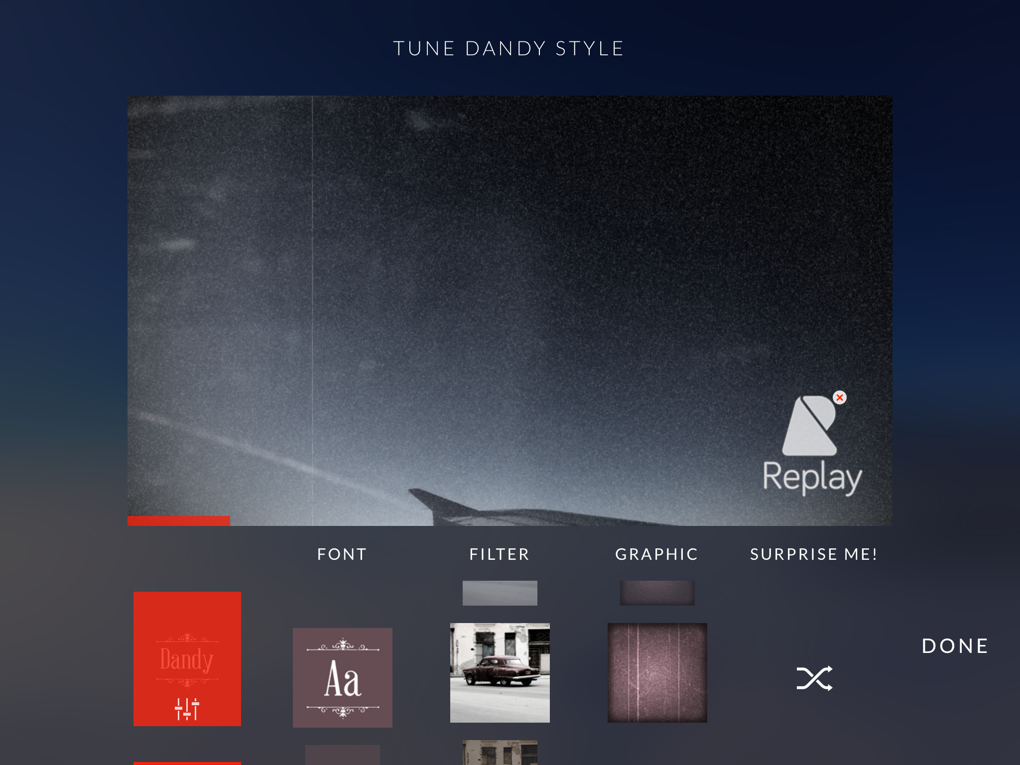 Replay Filter