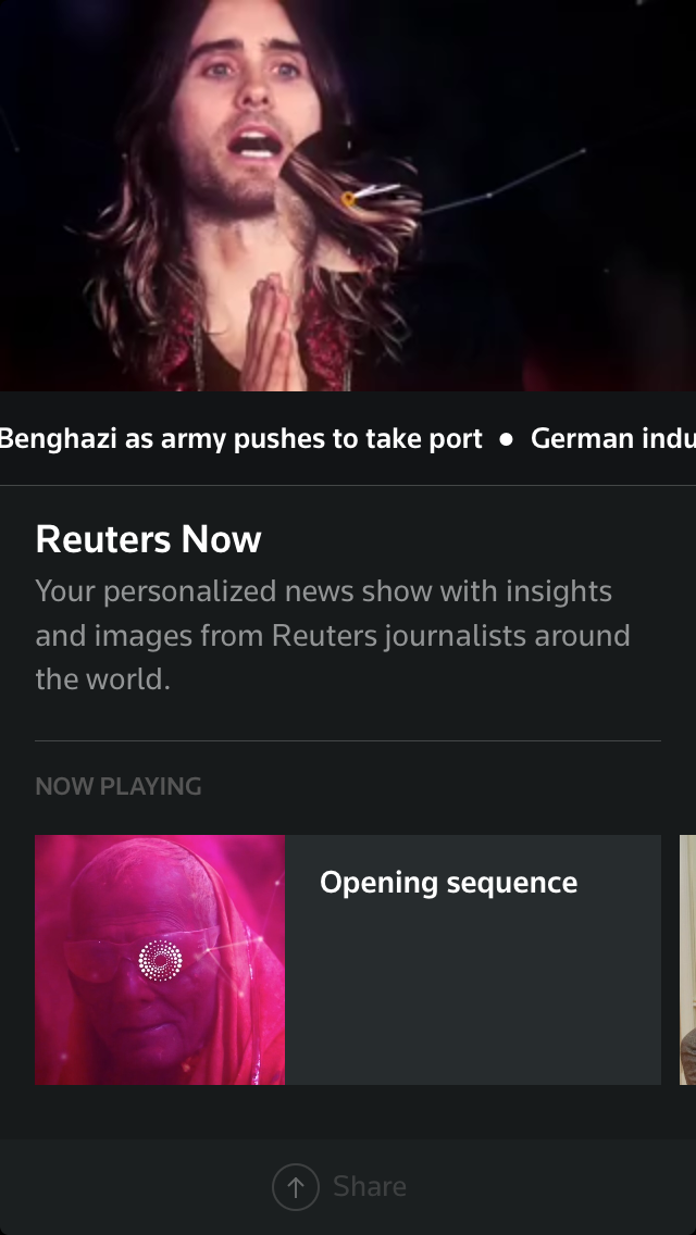 Reuters TV Content
