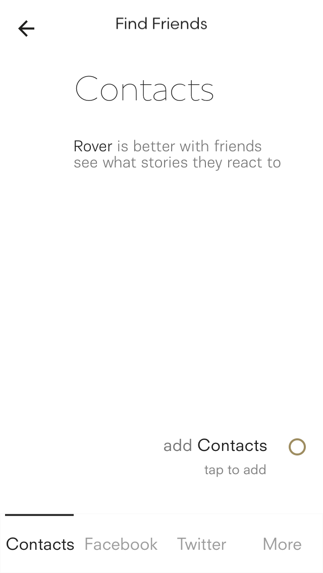 Rover Contact