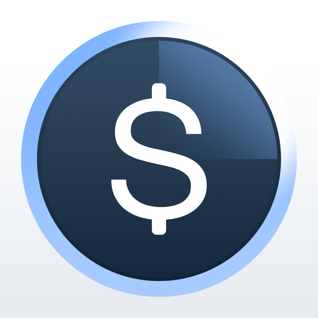 Saver 2 app icon with a blue soft 3D circle design featuring a dollar sign.