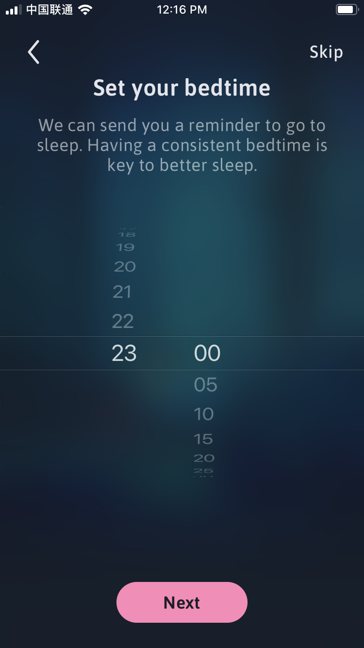 Sleep Time Choose