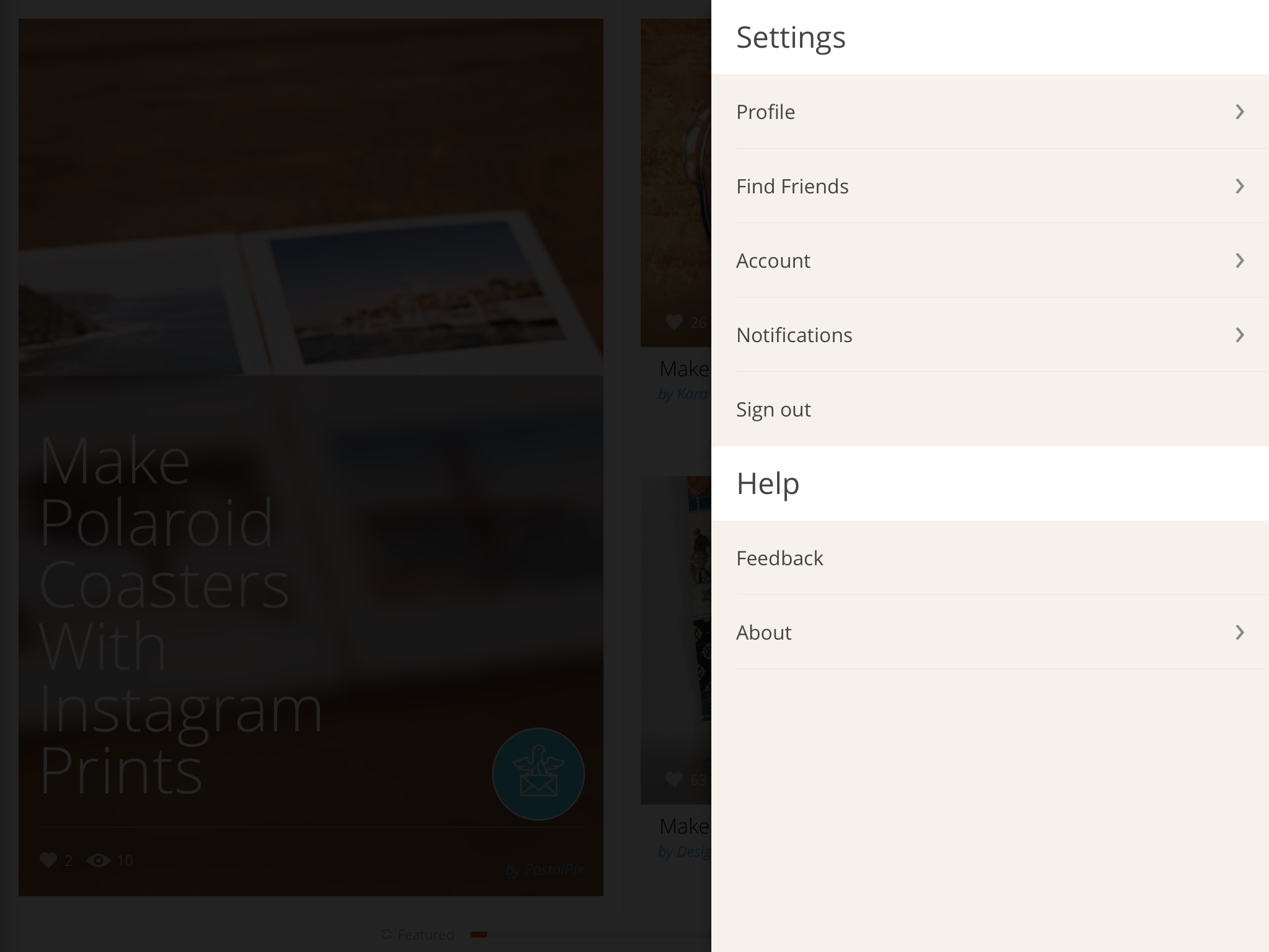 Snapguide Sidebar