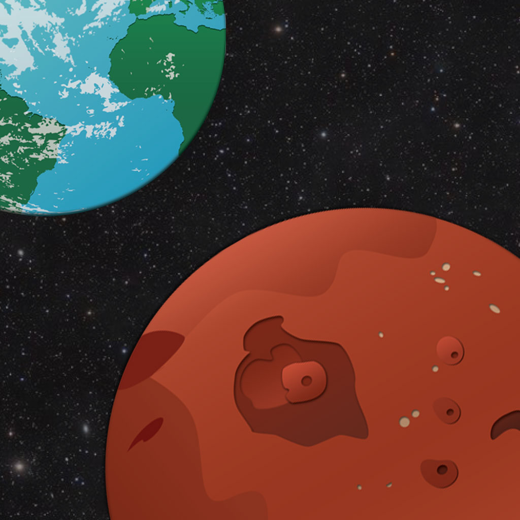Sol app icon with a multicolored soft 3D sphere design featuring a planets.