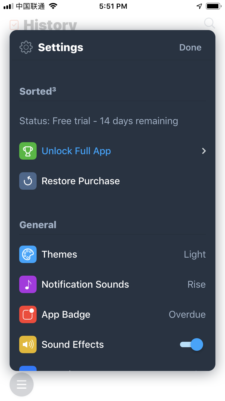 Sorted³ Setting