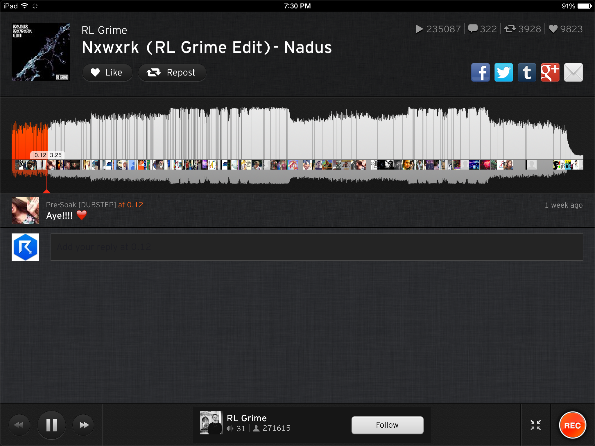 SoundCloud Content