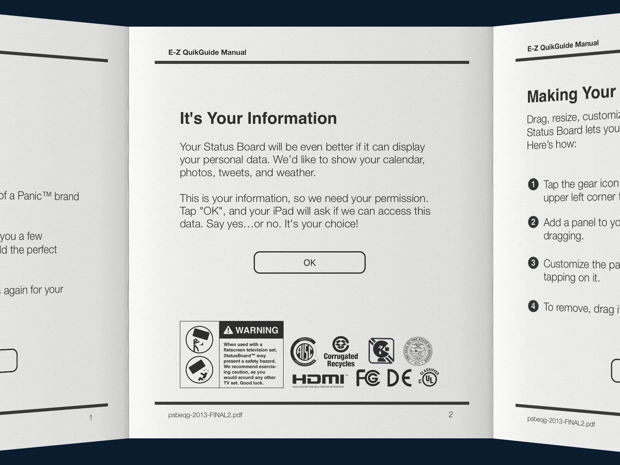 Status Board Walkthroughs 2